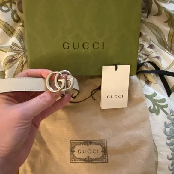 GG Marmont Thin Belt - Picture 3 of 7